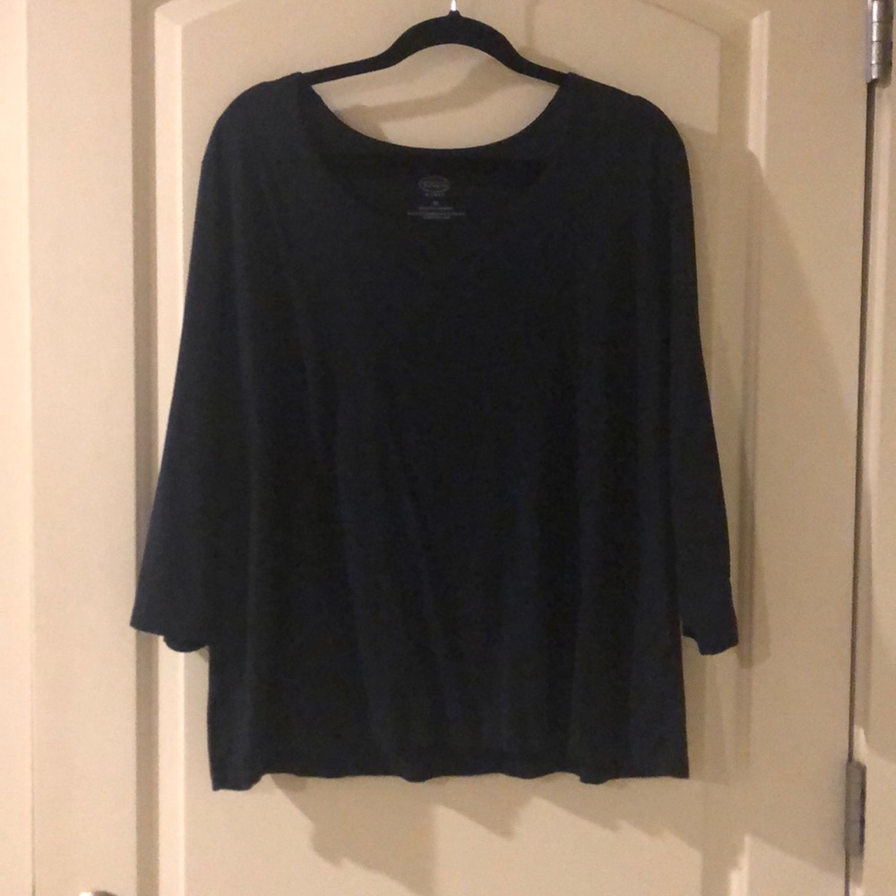 Talbot long sleeve navy blue size 3x